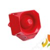 Sygnalizator świetlno-dźwiękowy ścienny Asserta MIDI 230V AC czerwona obudowa i klosz AS/M/SB/9-60V/R/RL IP66 7052111FUL-0130 EA