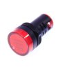Lampka kontrolna LED czerwona 22mm 230V AC DC