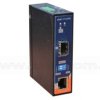 IGMC-111GPB, Media konwerter przemysłowy, DIN, 1x 100/1000TX (RJ-45) + 1x 100/1000FX (SFP)