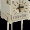 FT-63ES-103 Precision potentiometer, trimmer, vertical, 10 kOhm