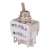 646H/2X2330 APEM On-On 12mm Toggle Switch DPDT 15A 250VAC