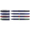 Schneider Schreibgeräte 183094 One Business Rollerball Pen 0.6mm R/Bl/Gr/Blk 4pk