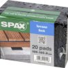 SPAX Podkładka dystansowa 100 mm 4001001000089 20 szt. (D x S x W) 100 x 100 x 8 mm