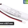Pakiet akumulatorów NiCd 3,6V 1500mAh HT do oprawy ORION 150 MT / 150 MT LT /150 D MT - L129 x Ø23 / 96002