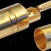 100024883 SMB jack for RG-316/U, gold plated