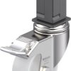 Blickle 921066 LKRXA-PO 80G-11-FI-EXV18 Koło skrętne do aparatury Średnica koła: 80 mm Maksymalne obciążenie: 120 kg 1 s