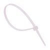3.6mm x 200mm White Cable Tie - Pack of 100
