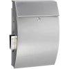 Burg Wächter Hamburg 3815 Ni Letterbox Stainless Steel Protective Lacquer