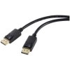 Renkforce RF-5245266 DisplayPort cable DisplayPort plug black 1.00 m 4K UHD