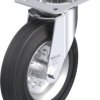 Zestaw kołowy Blickle LE-VE 200R, obrotowy, O = 200 mm, 140 x 110 mm, nośność 205 kg
