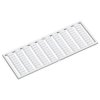 WAGO 209-600/209-073 WSB Qk-Marker Vert. (0,2,4,6,1,3,5,7) 10ea White
