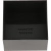 ABS enclosure, (L x W x H) 50 x 50 x 30 mm, black (RAL 9005), 1596B108-10, package with 10 pieces