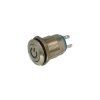 Przełącznik przycisk podś.230V 2A 12mm 2-poz 1-tor 1xNO niebieski PBW-12BPW
