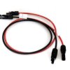 SET 6mm2 Kabel fotowoltaiczny Czerwony Czarny MC4 + WTYCZKA PV 10M