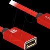 81082 DisplayPort extension cable 8K 60 Hz, without snap-in function,