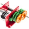 Motoreduktor DC, 850 mA, 1,6 W, 2 - 2300 obr/min., 20 gcm, RS PRO