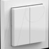 100157 Hue switch, glossy white, triple