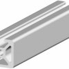 Profil 20 x 20 mm RS PRO Profil rozpórki długość 1000mm rozmiar rowka 5mm liczba rowków 2 Aluminium