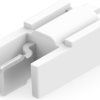 Socket header, 1 pole, pitch 5.9 mm, angled, natural, 1971742-1