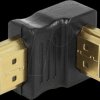 65073 Adapter HDMI male to HDMI male 90° down