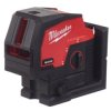 Laser krzyżowy liniowo-punktowy, zielony, w walizce, bez akumulatora M12 CLLP-0C 4933478101