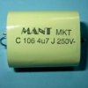 4,7uF/250V MKT MANT KONDENSATOR