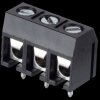 CTB5202/3 Solderable screw terminal – 3-pin, 5 mm spacing, 90°