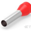 Końcówka pinowa, 2-96, Cyna, 7.5mm średnica, Czerwony, 8AWG