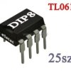 Wzmacniacz operacyjny TL 061CN; DIP8