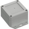 ABS enclosure, (L x W x H) 75 x 75 x 45 mm, light gray (RAL 7035), IP65, BYB-3-90H0307