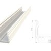 Profil Alu Nawierzchniowy 9,8Mm, Lakierowany Biały, Dł 3000Mm, Max. Szer....