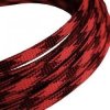 4mm / 8mm Polyester Cable Braid, Red/Black
