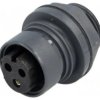 Złącze okrągłe gniazdo żeńskie PIN: 3 12A 277V Buccaneer 6000 PXP6012/03S/ST