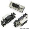 Złącze DSUB9 9-Pin 09661556512 HARTING