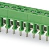 PCB terminal, 2 pole, pitch 3.5 mm, AWG 26-16, 17.5 A, screw connection, green, 1984617
