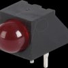 A93B/SDR/S530-A3 LED component, red, 5 mm, 1.6 mcd, 45°