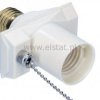 Adapter żarówki E27 na E27 z wyłącznikiem
