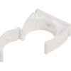 Uchwyt Zamknięty Do Rur Gładkich Uz 37 Biały 68048 /50Szt./