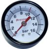 Aerotec 9052072 Manometer 63mm 16 Bar Axial Connection 1/4" External Thread