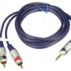 Przyłącze kablowe Jack 3,5mm wtyk / RCA 2x wtyk; Digital; długość 7,5m
