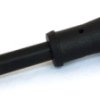 Sensor actuator cable, M8-cable plug, angled to open end, 3 pole, 1 m, PVC, black, 3 A, PXPPVC08RAM03ACL010PVC