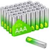 GP SUP24A011S40 Super AAA Batteries 1.5V 40-Pack For Daily Devices