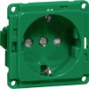 PEHA by Honeywell 1 x Płytka przycisku Gniazdo elektryczne zielony 256111 1 szt.