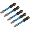 Draper Expert 05652 TX-STAR® Impact S/Driver Bits T20x50mm 1/4" Hex 5Pc
