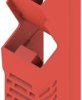 Side element, PA, (W x H x D) 22.5 x 22.8 x 105.5 mm, red, for OMNIMATE enclosure, 1206890000