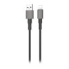 Kabel USB-A do Lightning Miccell VQ-D34 Premium 3A 1,2 m czarny