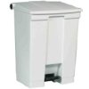 Pojemnik na odpady Legacy Step-On 68L, kolor: Biały, materiał: Plastikowy, Rubbermaid Commercial Products Pedał