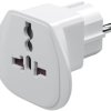 Adapter podróżny świat do UE, biały 94026