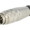 C091-31H0061002 Złącze M16 Wtyk Męski Lutowanie Na Przewód 6Pin 5A 300V