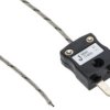 Termopara typ J do +350C 5m kabel 5m, Włókno szklane IEC